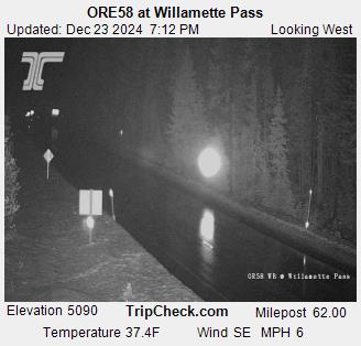 ORE58 at Willamette Pass